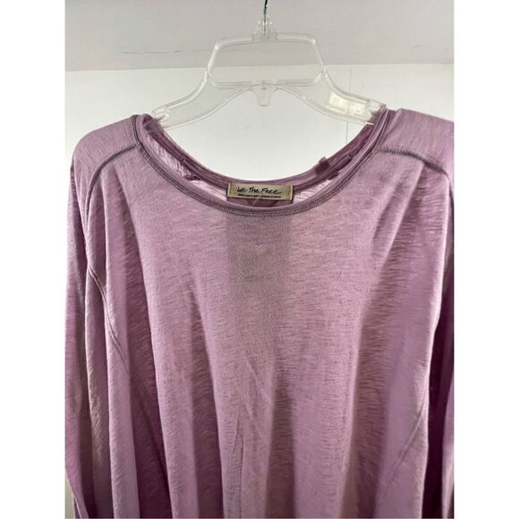 We The Free by Free People NWT Spring Fling Aria Trapeze Long Sleeve Tunic Size - Picture 3 of 9